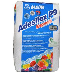 Mapei Adesilex P9 Express gyorskötésű csemperagasztó 25kg szürke