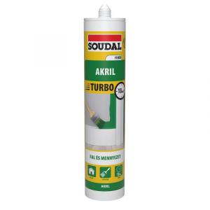 Soudal Akril turbó tömítő 280ml