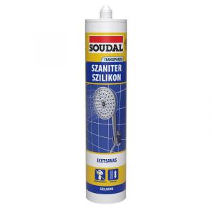 Soudal szaniter szilikon átlátszó 280ml