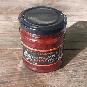 Mézes epres-cseresznye extra dzsem 200 g