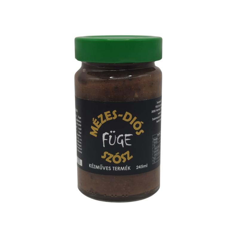 Mézes-diós füge szósz  245 ml