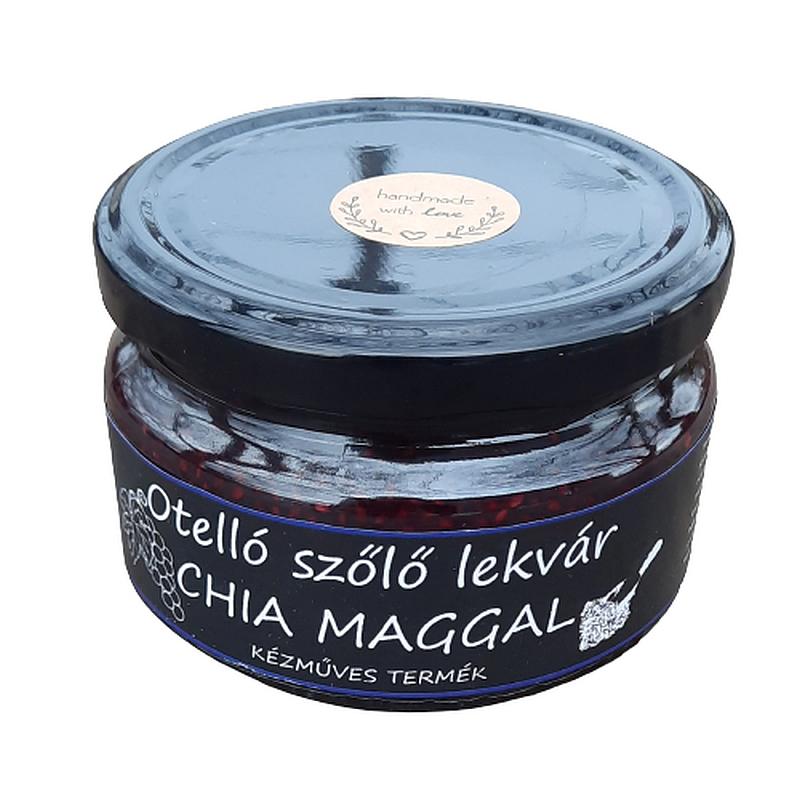Otelló szőlő lekvár chia maggal 200 g