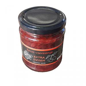 Mézes epres-cseresznye extra dzsem 200 g