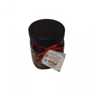 Termelői akácméz dióval és aszalt meggyel