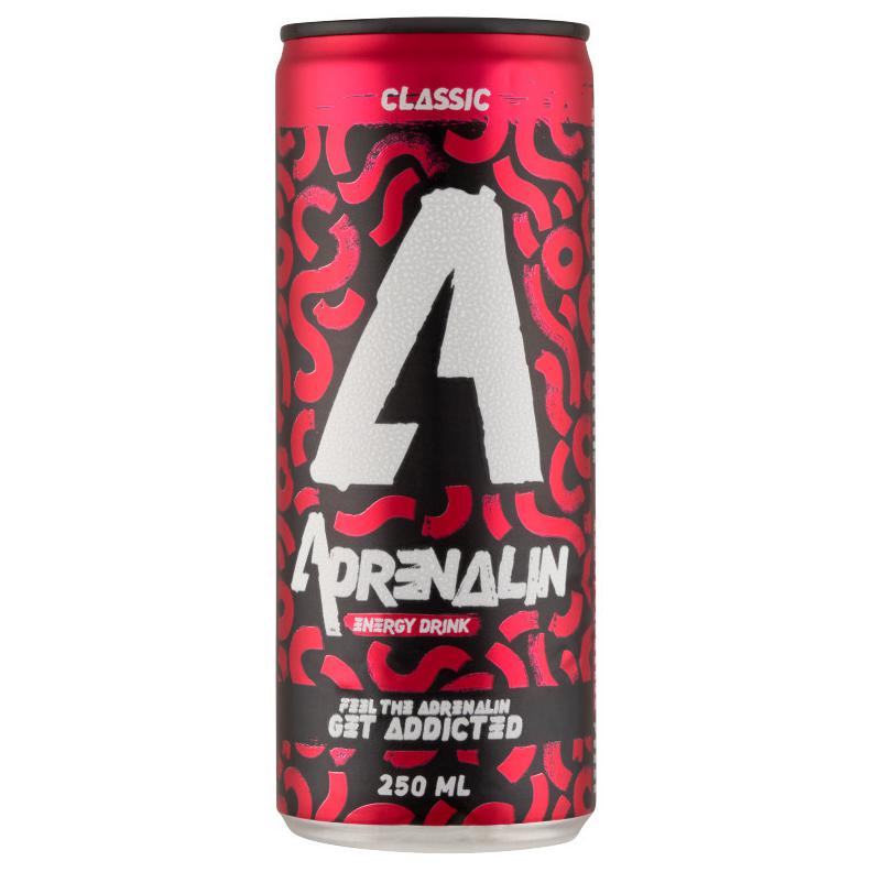 Adrenalin Classic tutti-frutti ízű szénsavas energiaital 250 ml