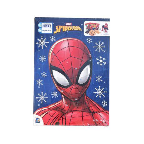 Adventi naptár csokis sütis meglepetés figurával 132g-Pókember