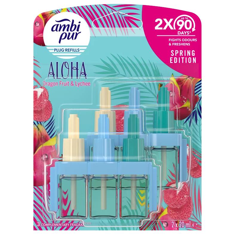 Ambi Pur 3Volution Elektromos légfrissítő-utántöltő, Aloha 40 ml