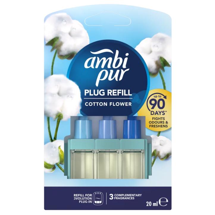 Ambi Pur Cotton Elektromos Légfrissítő-utántöltő, 20ml