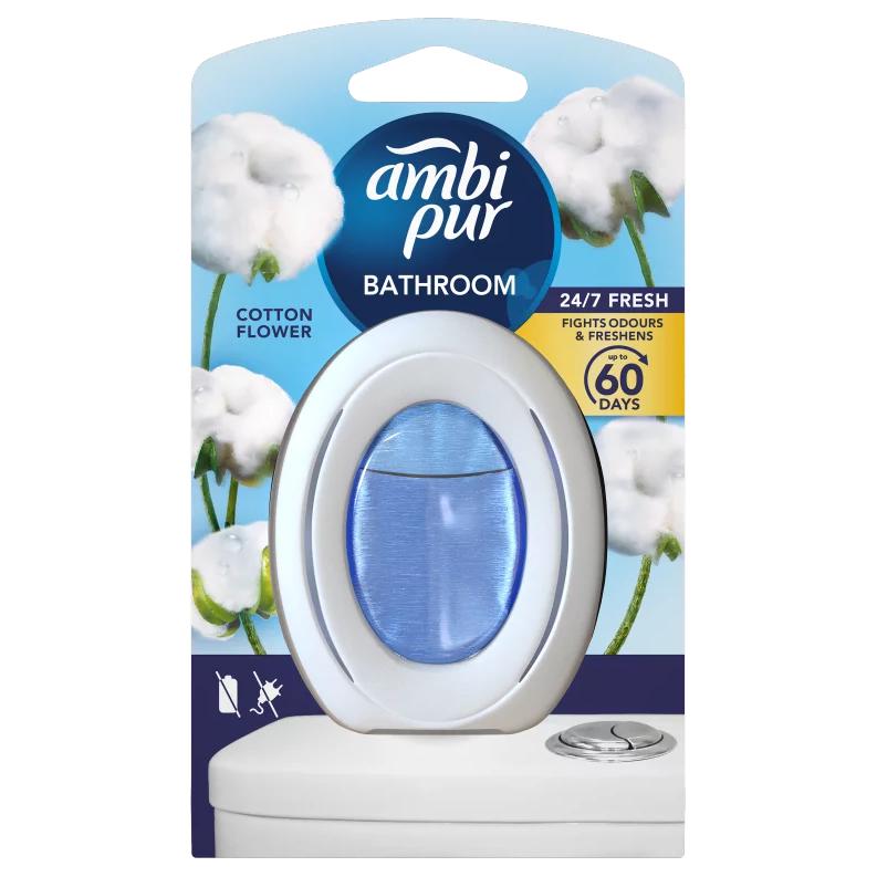 Ambi Pur Fürdőszobai Légfrissítő - Folyamatos Szagsemlegesítés És Szagmegelőzés Cotton Fresh 1 X