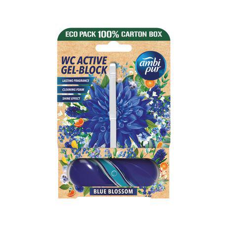 Ambipur aktív wc gél block 45g blossom