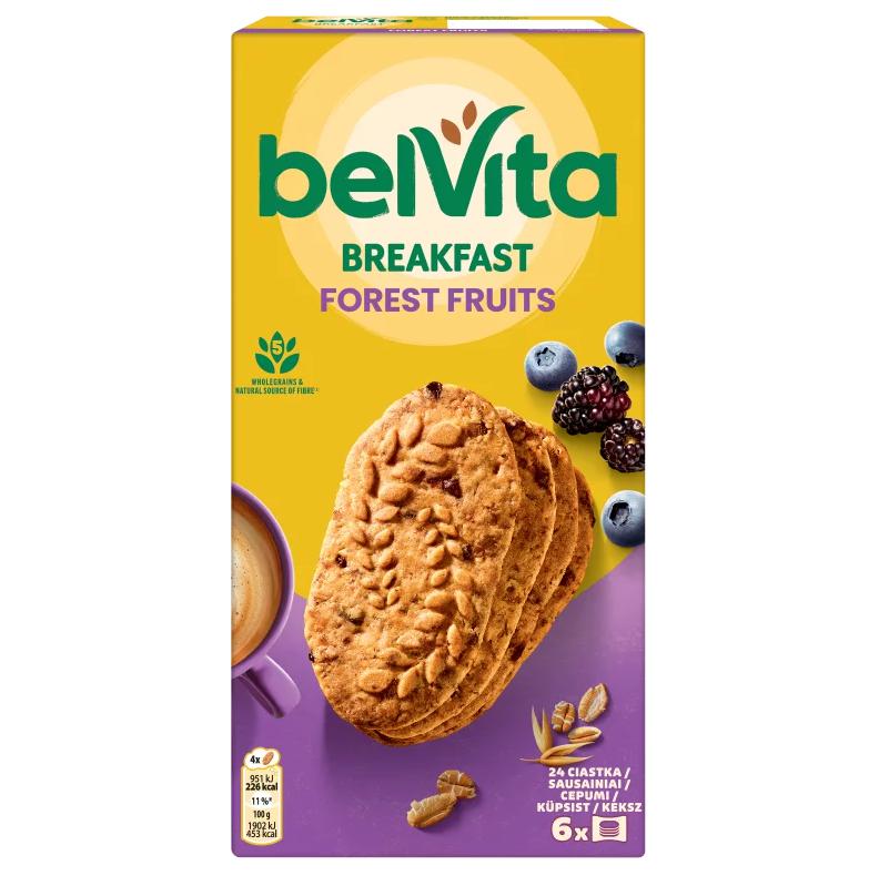 Belvita erdei gyümölcsös, gabonás keksz 6 x 50 g (300 g)
