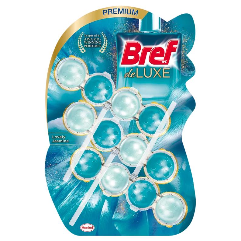 Bref Deluxe Lovely Jasmine WC frissítő 3 x 50 g