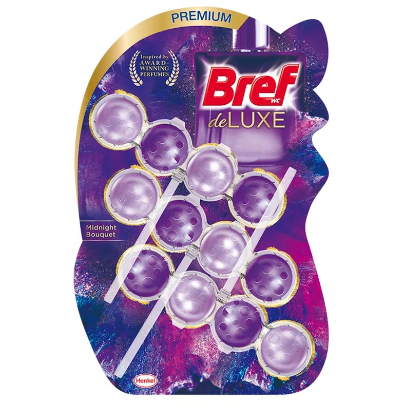 Bref DeLuxe Midnight Bouqet WC frissítő 3 x 50 g