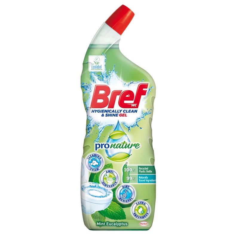 Bref ProNature Mint & Eucalyptus WC tisztító 700 ml