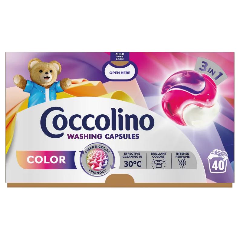 Coccolino Color 3in1 mosókapszula 40 mosás 692 g