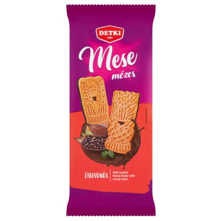 Detki Mese mézes linzer kakaós étbevonómasszával félig mártva 180 g