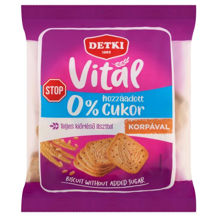 Detki Vital háztartási keksz hozzáadott cukor nélkül 180 g