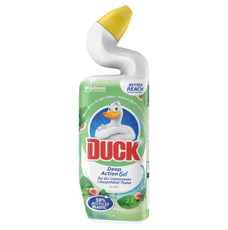 Duck Deep Action Gel WC-tisztító fertőtlenítő gél menta illattal 750 ml