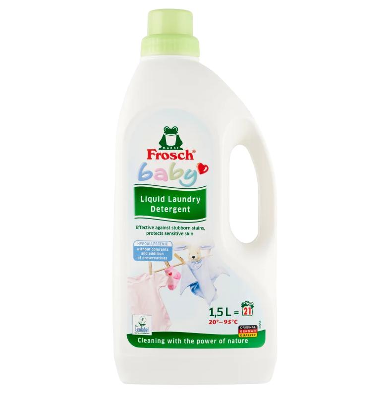 Frosch Baby folyékony mosószer 21 mosás 1,5 l