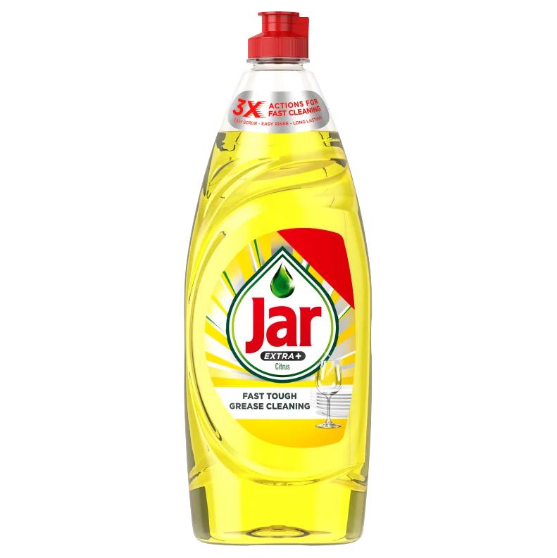 Jar Extra+Citrus Folyékony Mosogatószer.A Jar 1. Számú Formulája Szennyeződések Eltávolításához650ml