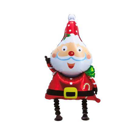 Karácsonyi lufi alumínium fólia 55x91cm - télapó