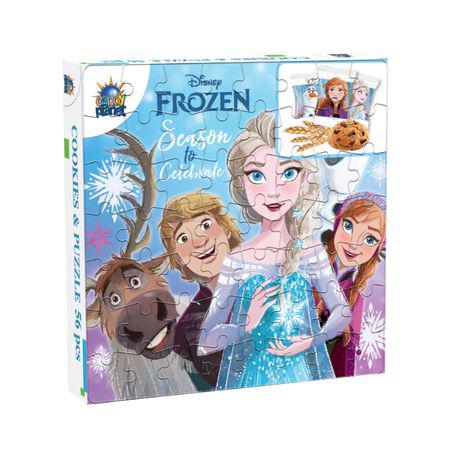 Karácsonyi Puzzle csokis sütivel 50g Frozen
