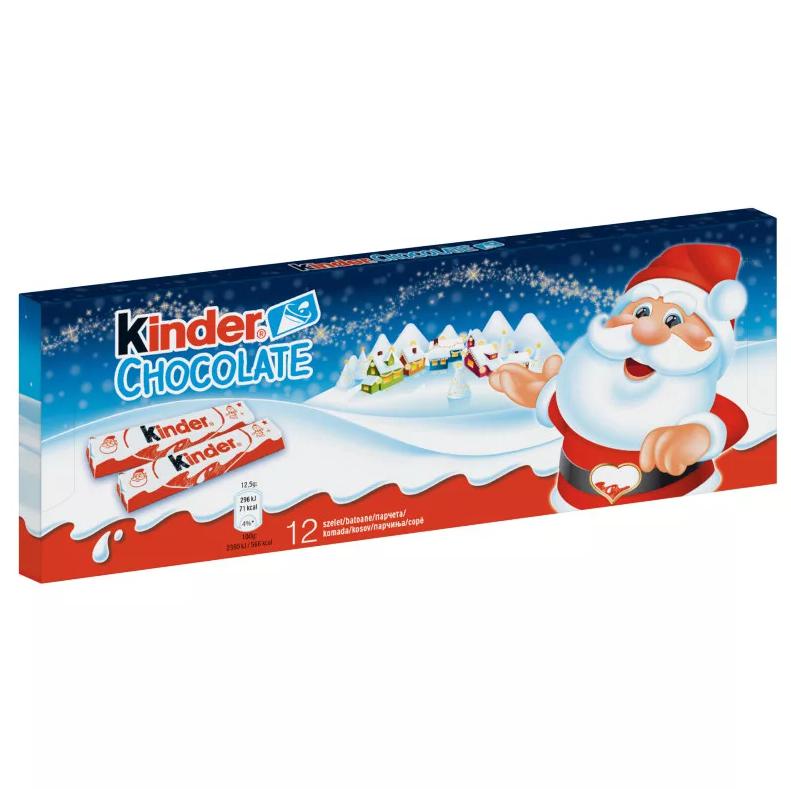 Kinder Chocolate tejcsokoládé szelet tejes krémmel töltve 150 g
