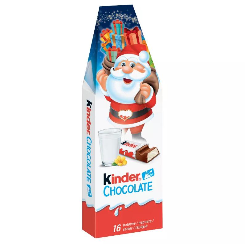 Kinder Chocolate tejcsokoládé szelet tejes krémmel töltve 16 db 200 g