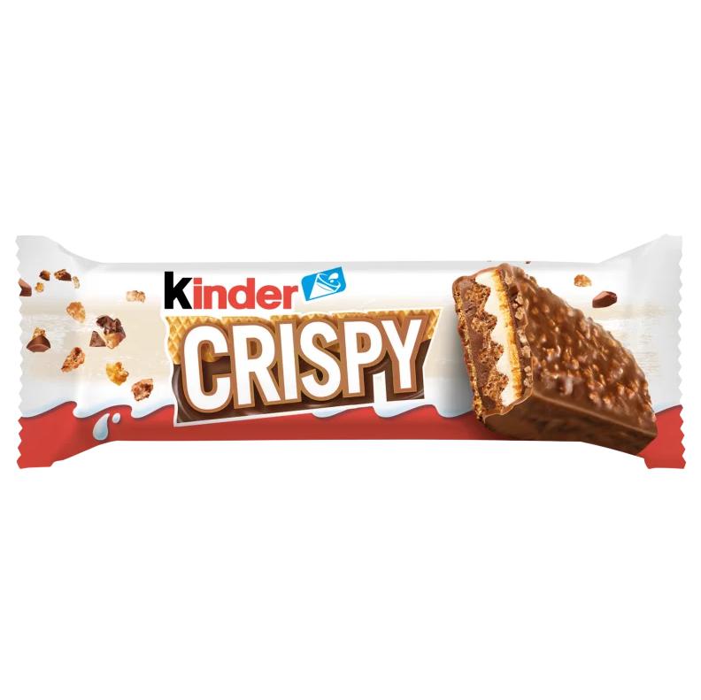 Kinder Crispy tejcsokoládéval bevont ropogós ostya töltelékkel 34 g