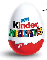 Kinder Meglepetés tejcsokoládé tojás 20g fiús