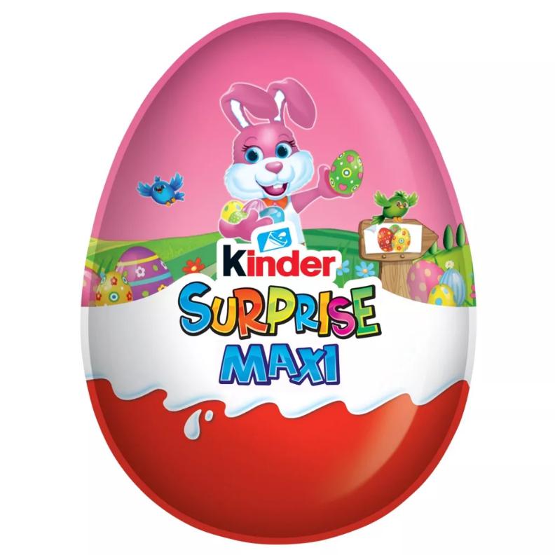 Kinder tejcsokoládé tojás 100g surprise maxi lány