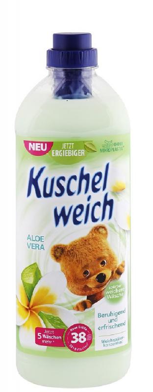 Kuschelweich öblítő koncentrátum 1 L Aloe Vera 38 mosásos