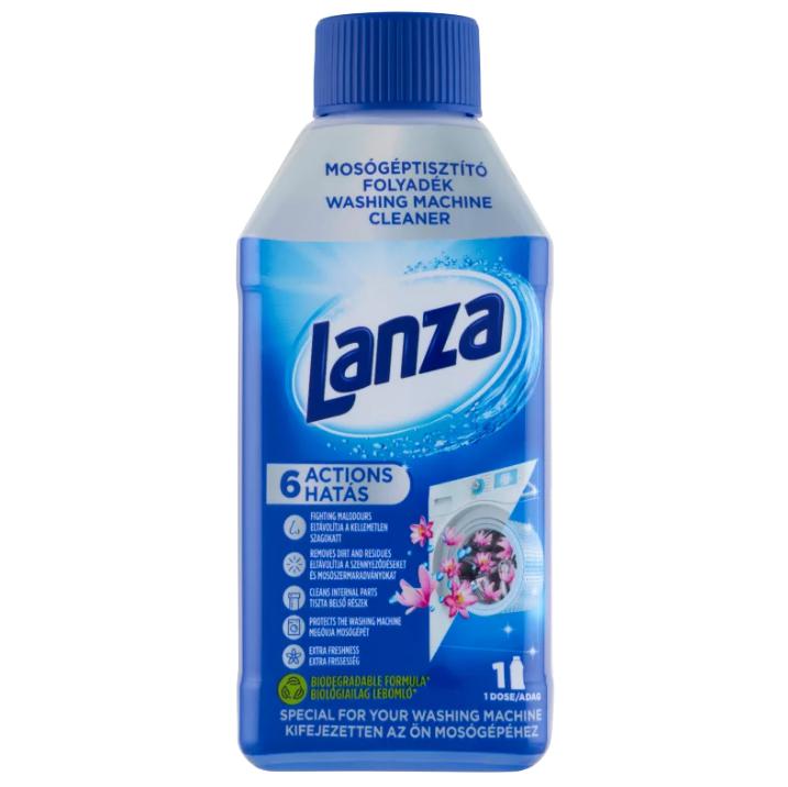 Lanza mosógéptisztító folyadék 250 ml