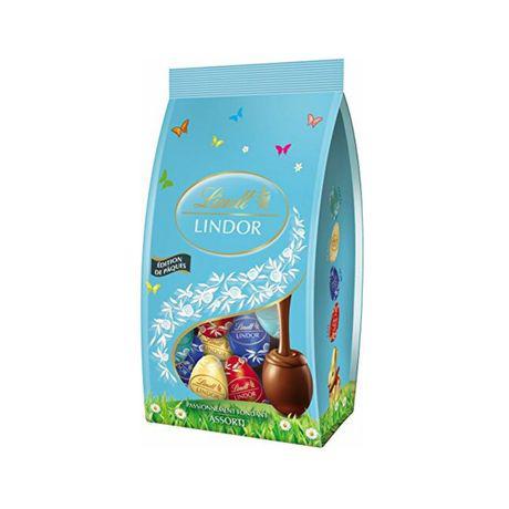 Lindor Assorted Small Egg Blue vegyes tojás zacskóban 180g