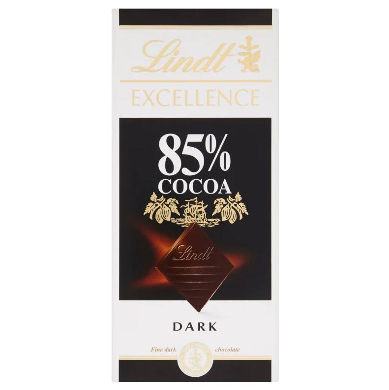 Lindt Excellence extra keserű csokoládé 85% 100 g