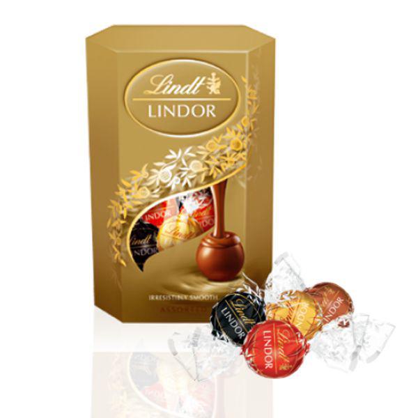 Lindt Lindor golyók Assorted vegyes 200g