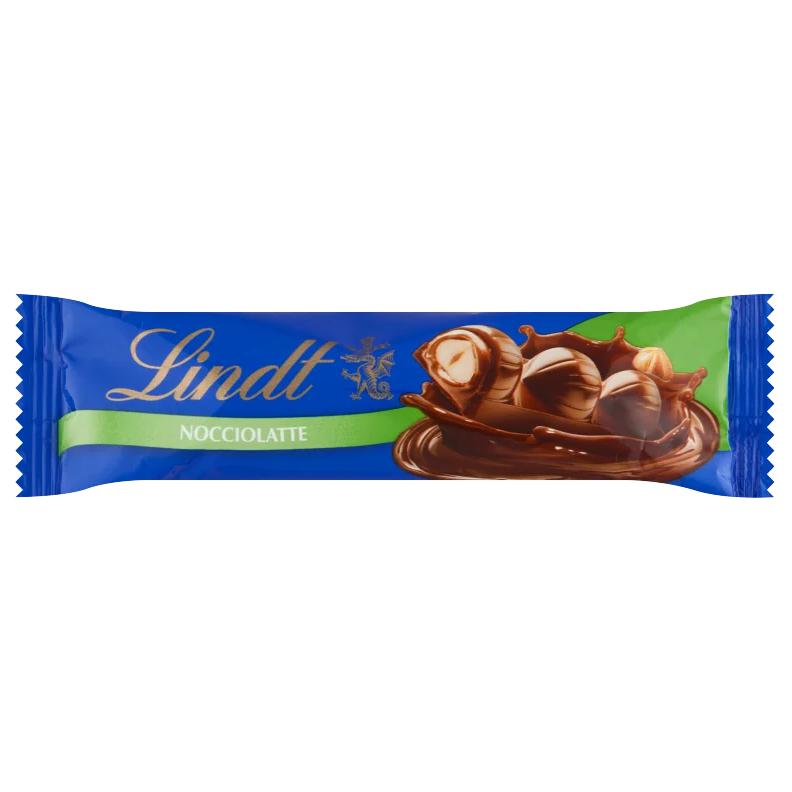 Lindt tejcsokoládé mogyorós töltelékkel és egész mogyoróval 35 g