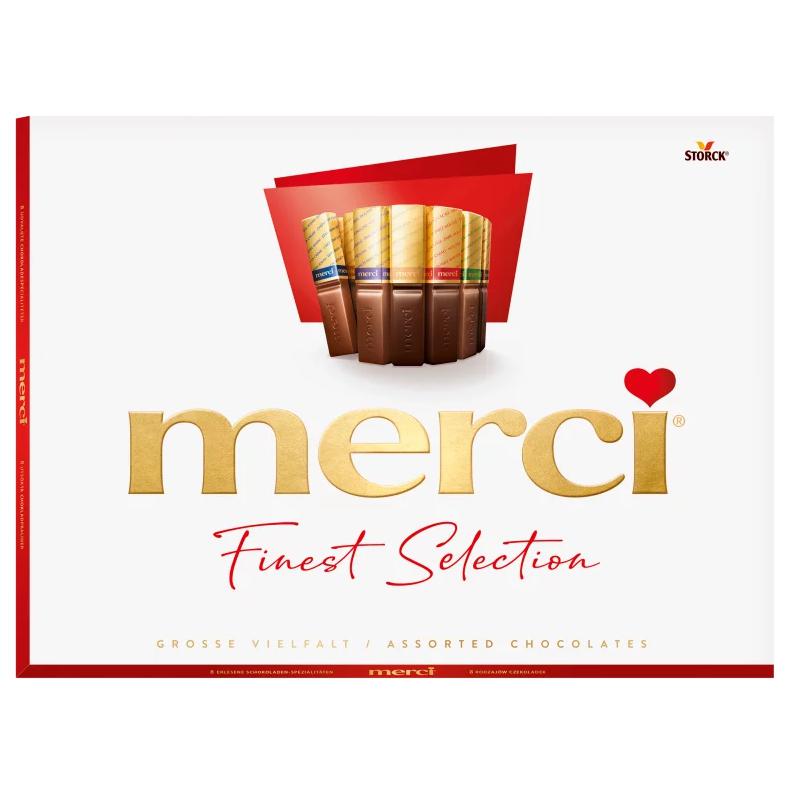 Merci Finest Selection 8 csokoládékülönlegesség 675 g