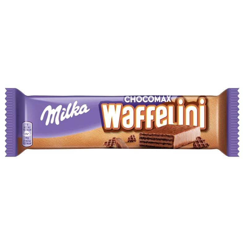 Milka Chocomax Waffelini alpesi tej felhasználásával készült kakaós ostya 31 g