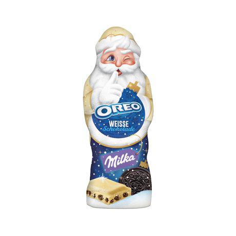 Milka Oreo fehércsokoládé mikulás 95g