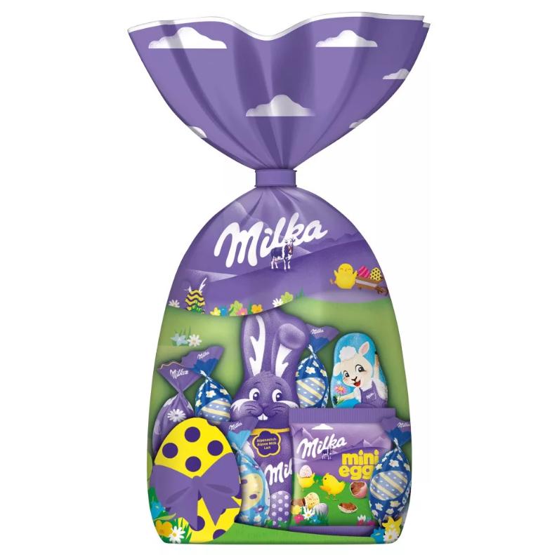 Milka tejcsokoládé húsvéti csomag 121g