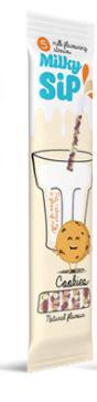 Milky Sip szívószál 5×6g cookies
