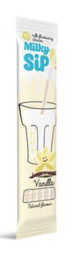 Milky Sip szívószál 5×6g vanília