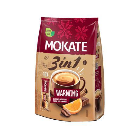 Mokate 3in1 10*17g csoki-narancs-fahéj 3in1 instant kávé