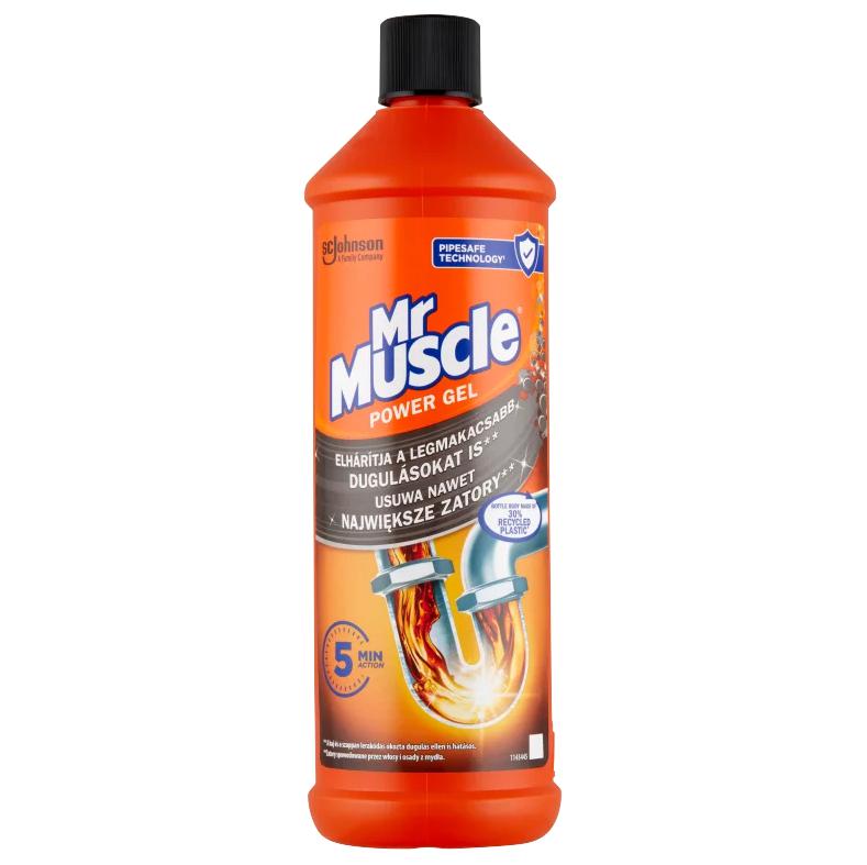 Mr Muscle Power Gel lefolyótisztító gél 1000 ml