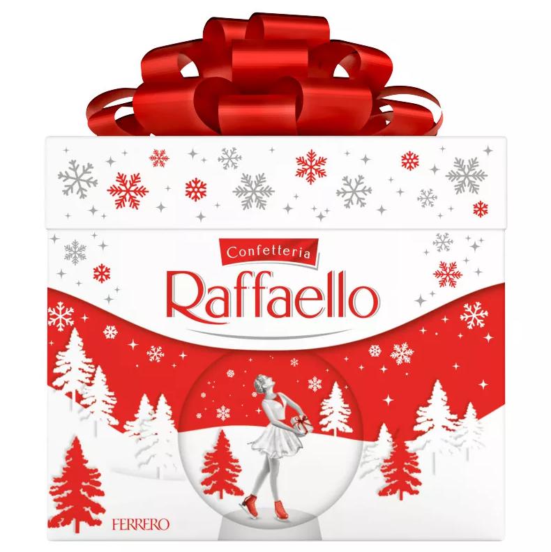 Raffaello ropogós ostyakülönlegesség belsejében egész szem mandulával 300 g