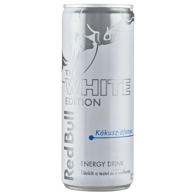 Red Bull The White Edition energiaital kókusz és áfonya ízesítéssel 250 ml