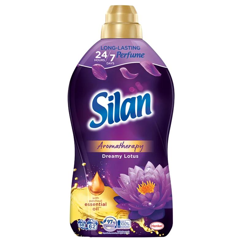 Silan Aromatherapy Dreamy Lotus textilöblítő koncentrátum 62 mosás 1364 ml