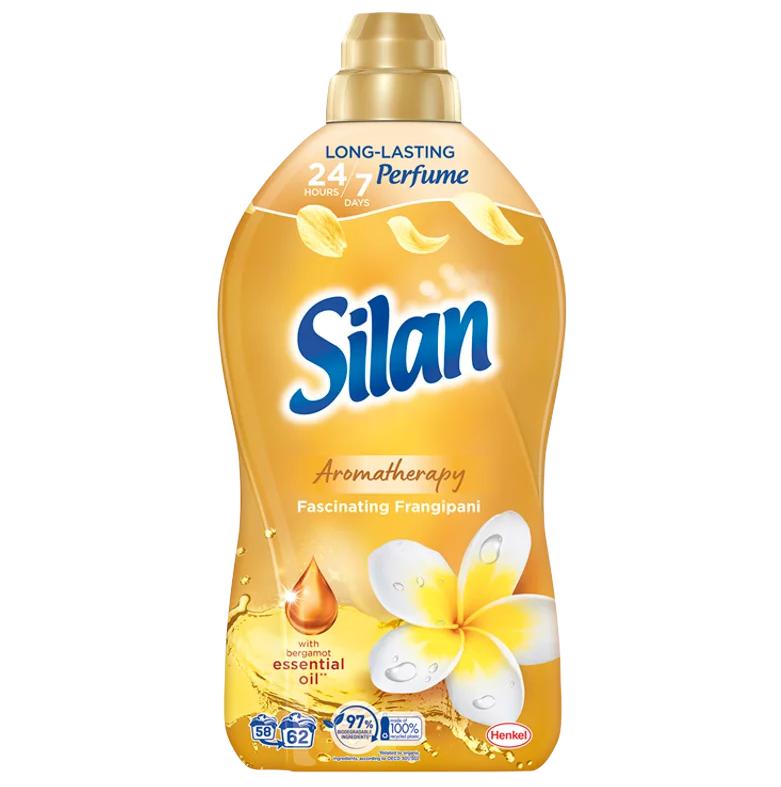 Silan Aromatherapy Fascinating Frangipani textilöblítő koncentrátum 62 mosás 1364 ml