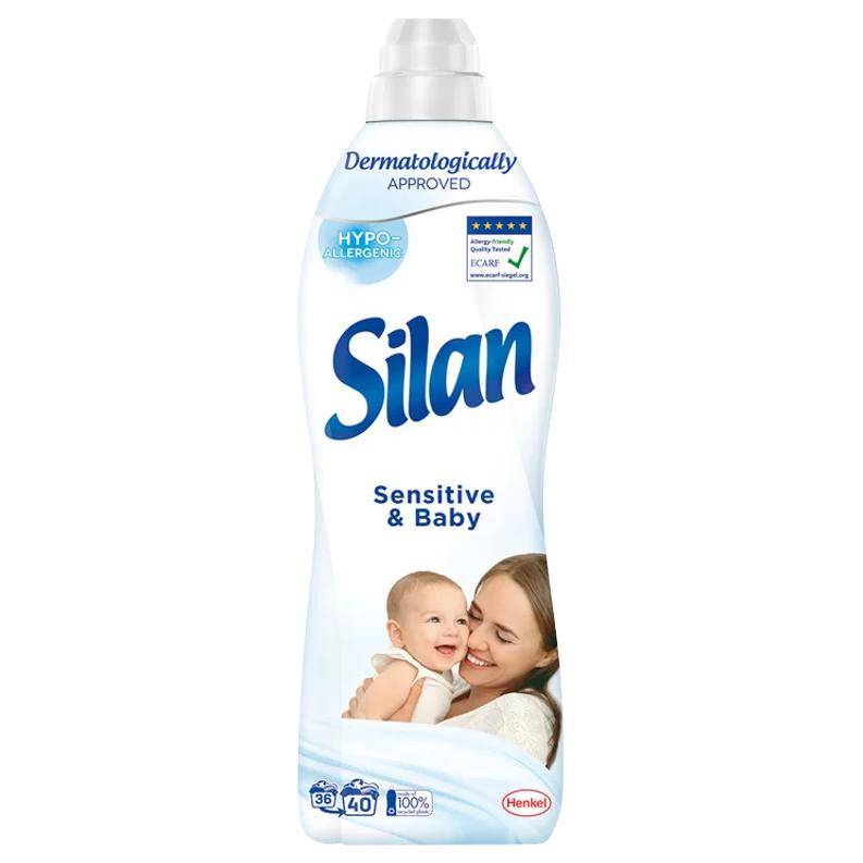 Silan Sensitive & Baby textilöblítő koncentrátum 40 mosás 880 ml